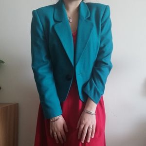 KORET Wool blazer in vibrant color
